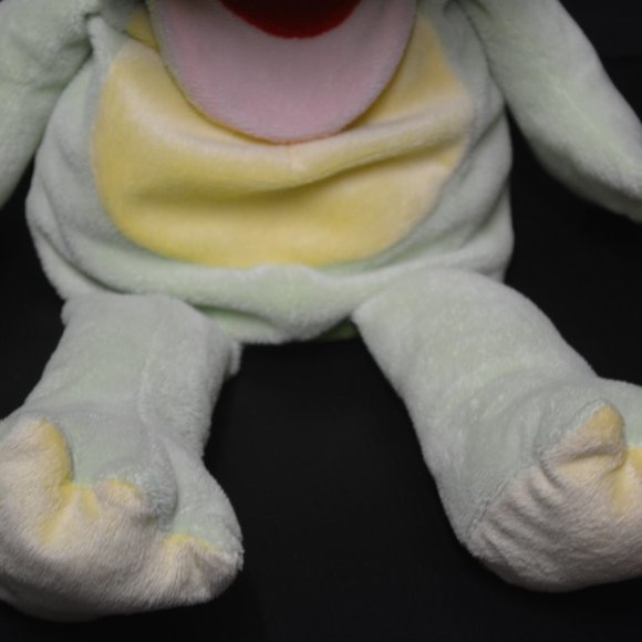 Ganz Plush Frog Musical Ribbets Hand Puppet Toy - Picture 3 of 7